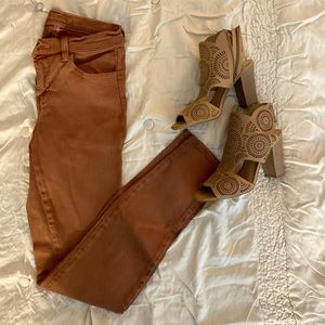 J Brand Rusted Skinny Jeans